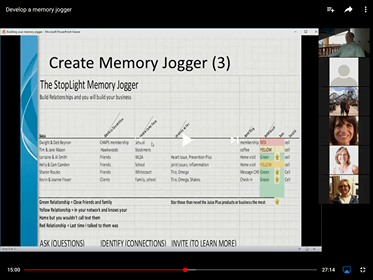 Google Sheets Memory Jogger